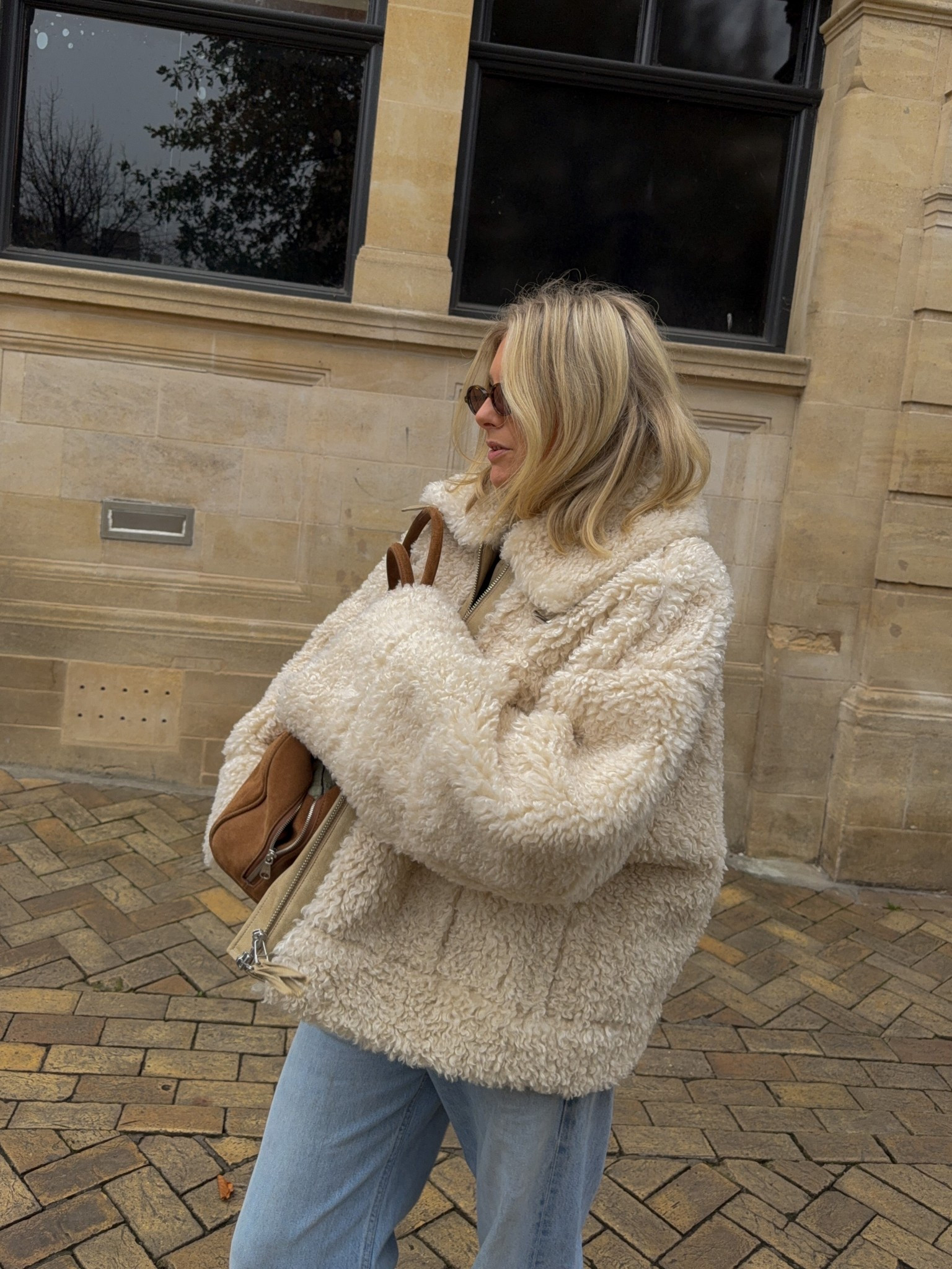 The perfect winter coat. Oversized Teddy jacket 

#LTKjeans #LTKuk #LTKwinter