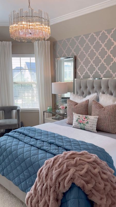Refresh your bedroom for spring/summer with this beautiful quilt set #walmartfinds #walmarthome #homedecor 

#LTKVideo #LTKHome