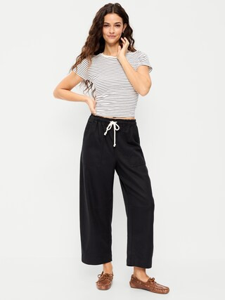 High-Waisted Utility Ankle Pants | Old Navy (US)