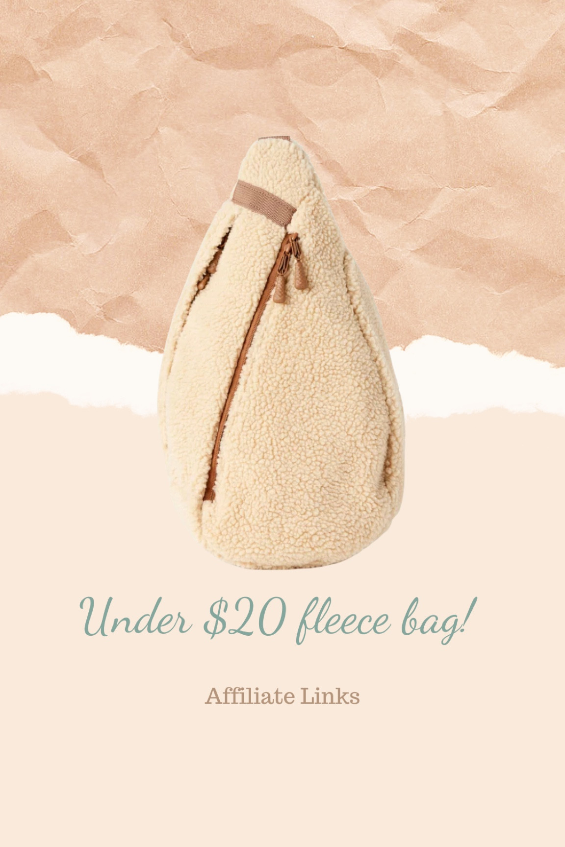 Under $20 adorable fleece belt/sling bag!! Perfect bag for fall and traveling. 

Belt bag, fall and winter, winter outfit, winter bags, travel bag, Walmart finds, Walmart fashion, fleece bag 

#LTKunder50 #LTKtravel #LTKitbag