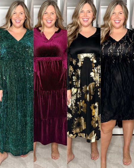 Trying Perfect Plus Size Occasion Dresses from Bloomchic! They have an incredible size range of 10-30! I'm wearing a size 18/20 in all of these dresses and they all fit true to size! If you want to save some money on your next Bloomchic order, use my code ASHLEY16. Happy shopping! 
#bloomchicpartner 

#LTKplussize #LTKHoliday #LTKSeasonal