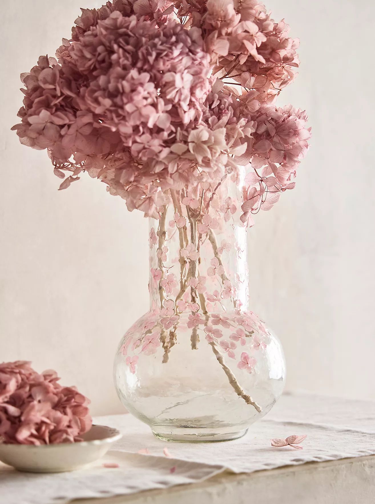 Pressed Floral Fluted Vase | Anthropologie (US)