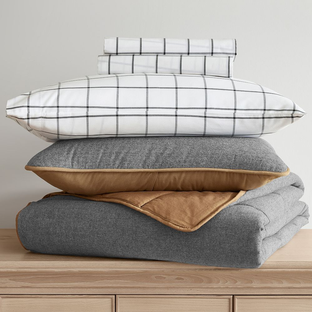 Camden Reversible Comforter & Sheet Set Twin XL Bed in a Bag | Pottery Barn Teen