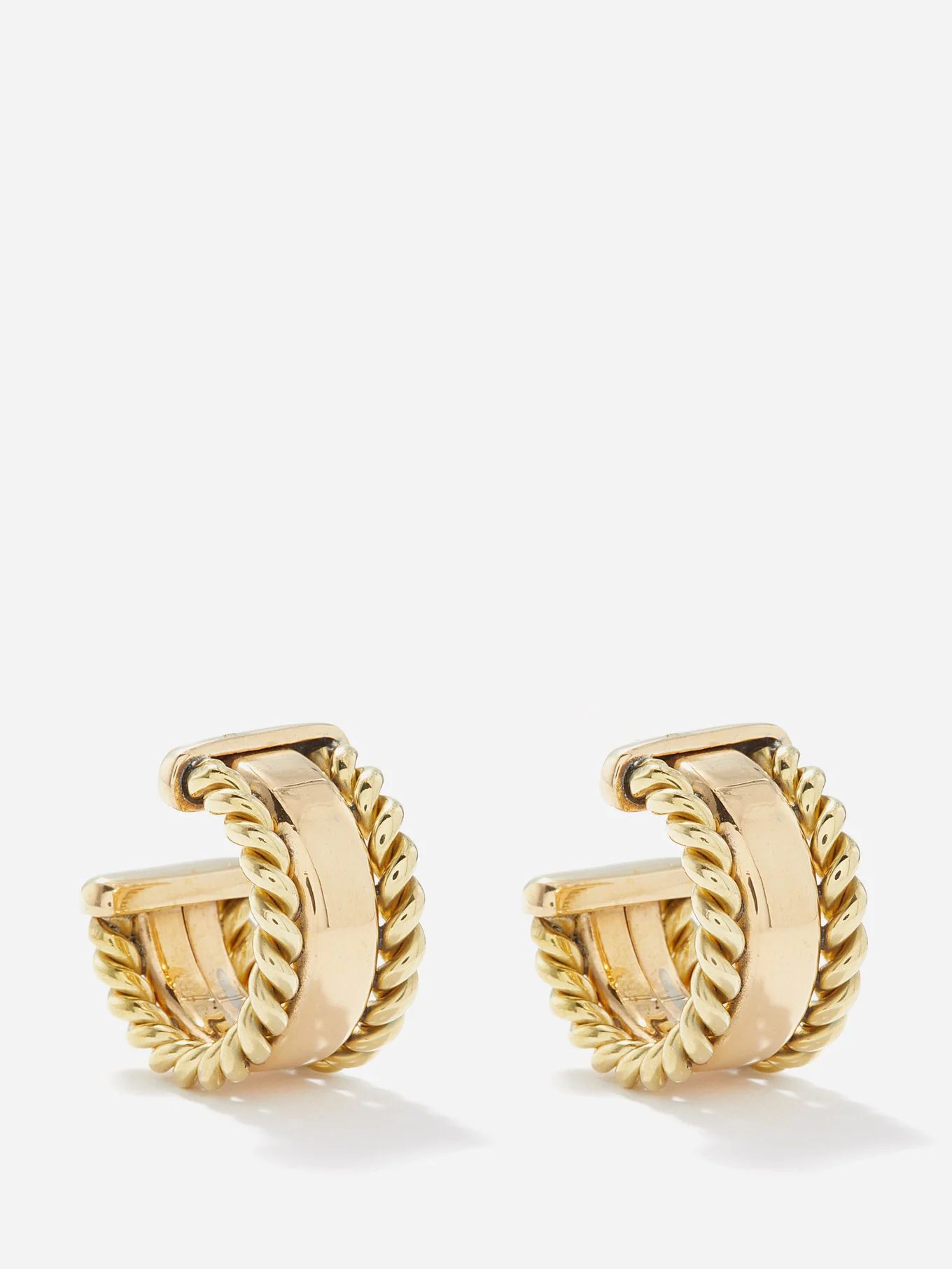 Doppia hoop earrings | Laura Lombardi | Matches (US)