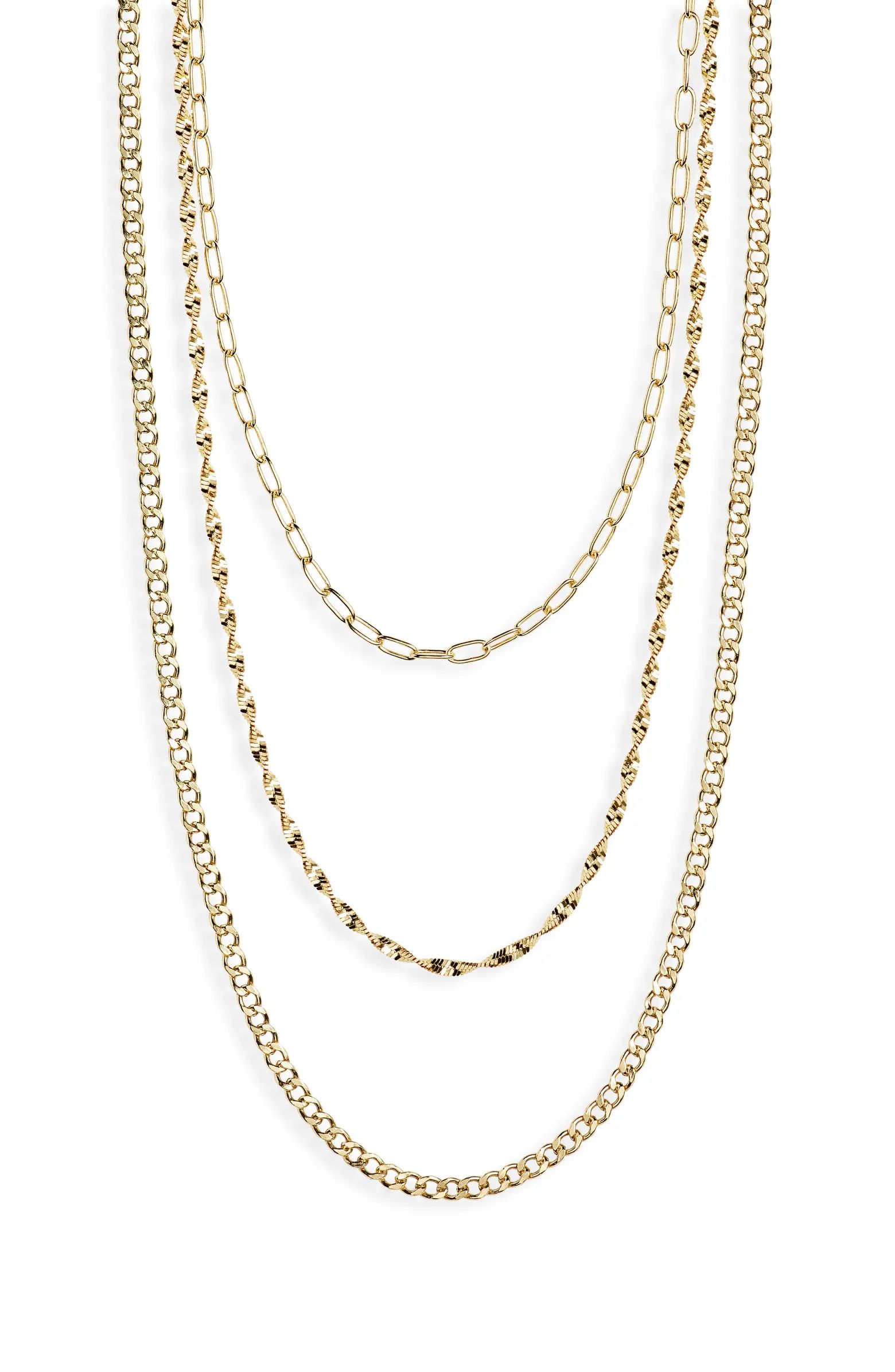 Layered Chain Necklace | Nordstrom