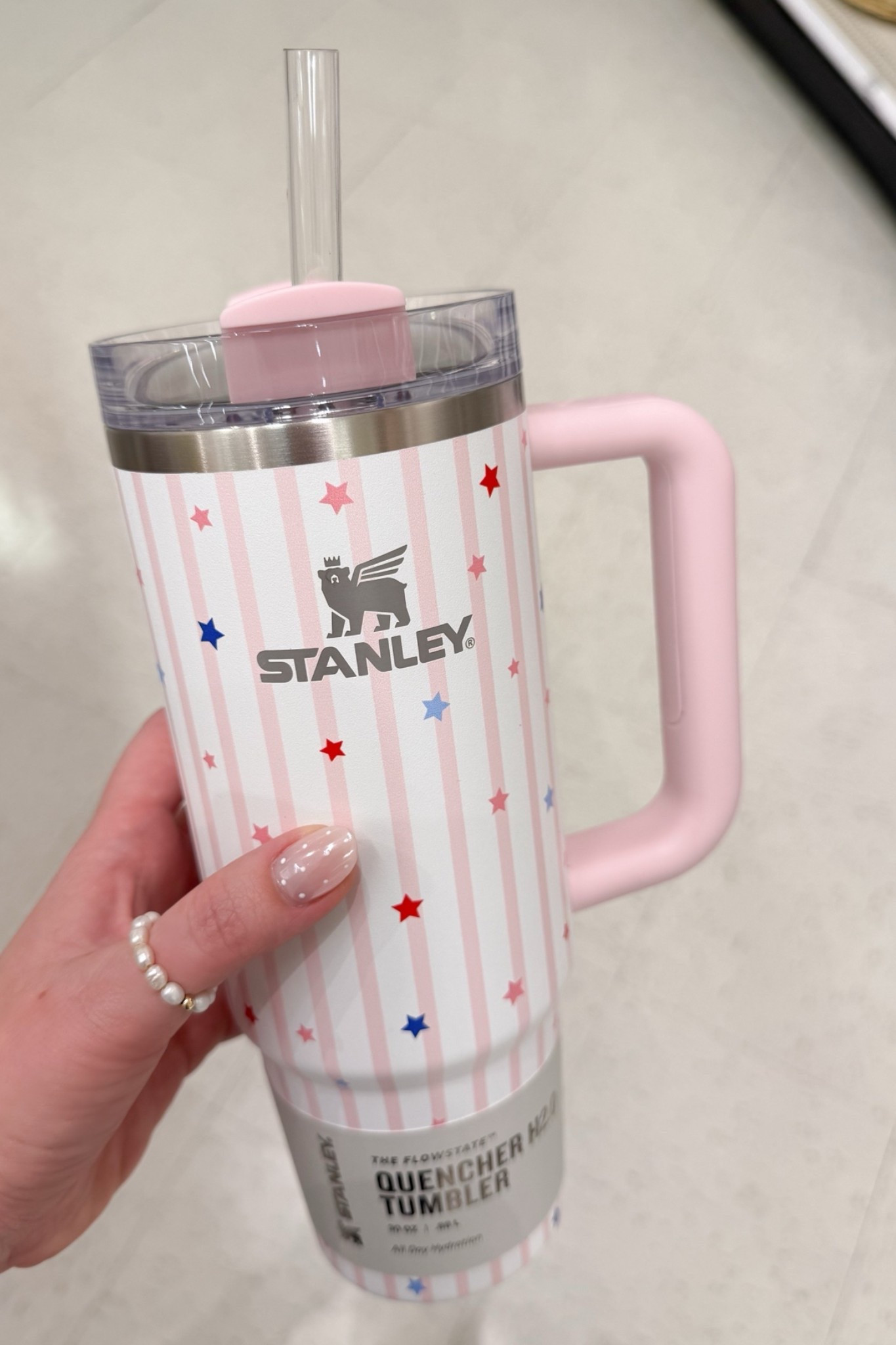 Spotted the cutest new Stanley tumblers today!! These will be online 5/17 3 am EST!

Memorial Day, Fourth of July, summer, pink starry stripes, Target, new arrivals, stainless steel, water bottle, flowstate quencher, 40 oz, 30 oz, fancythingsblog

#LTKSeasonal #LTKU #LTKActive