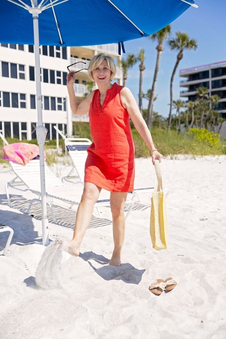 Can we just take a moment for the perfect beach dress? ❤️

There’s something about a simple linen dress that never goes out of style, and this vibrant red one is giving all the effortless holiday vibes. It’s lightweight, breathable, and the kind of piece you can throw on over your swimsuit for a beach walk, then head straight to lunch without missing a beat.

#LTKSeasonal #LTKOver40 #LTKootd