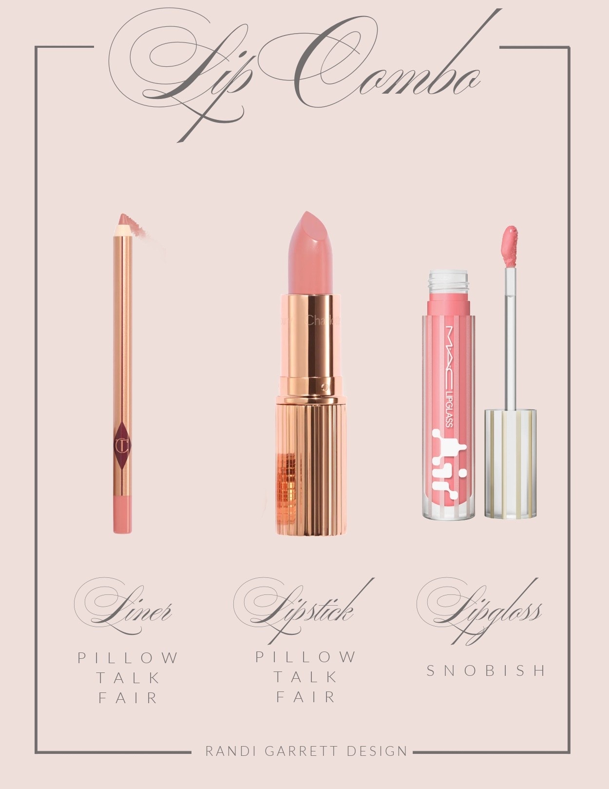 My favorite summer lip combo…
Liner - pillow talk fair
Lipstick - pillow talk fair
Gloss - snobbish

#LTKOver40 #LTKBeauty