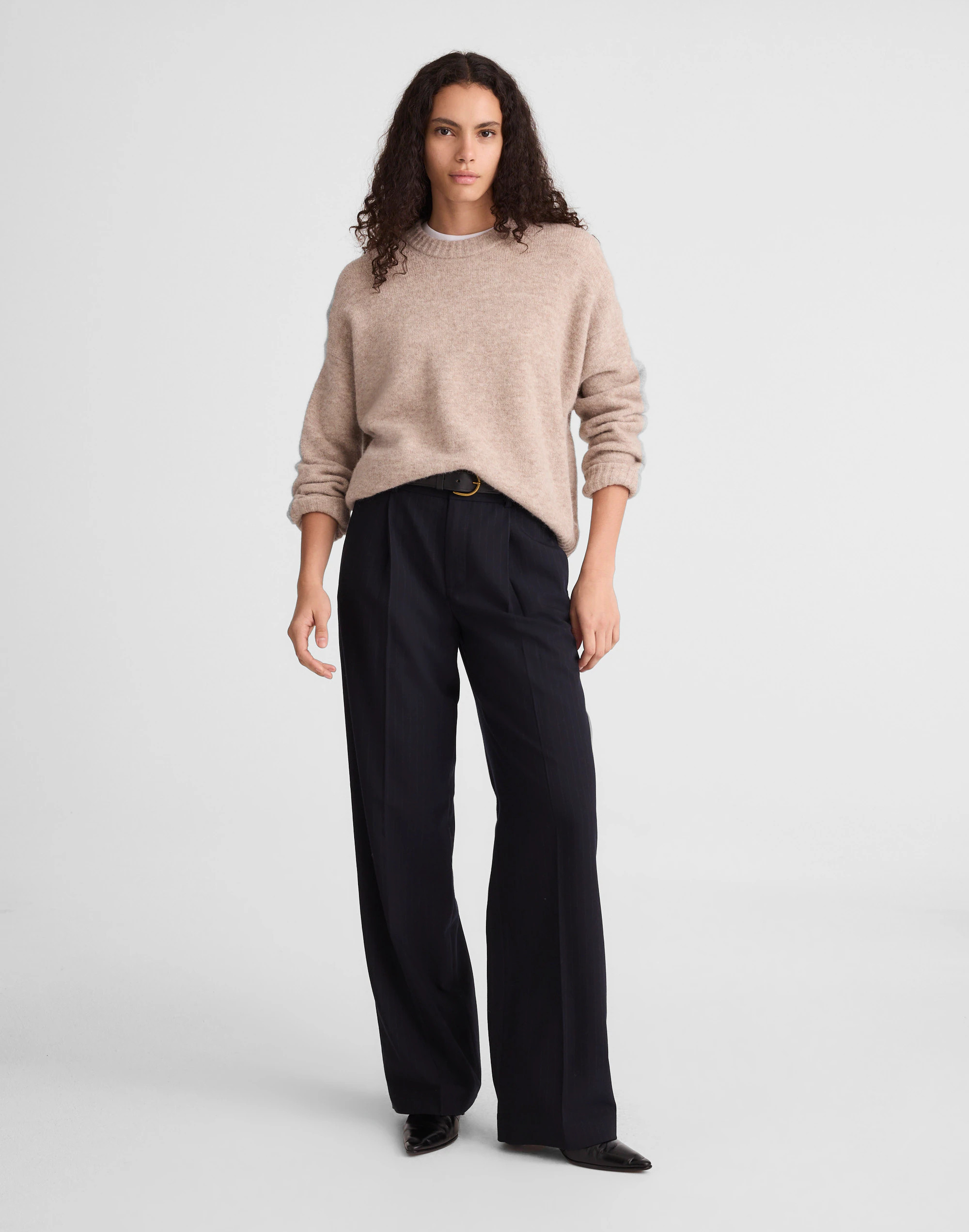 Slouchy Straight Pants | Madewell