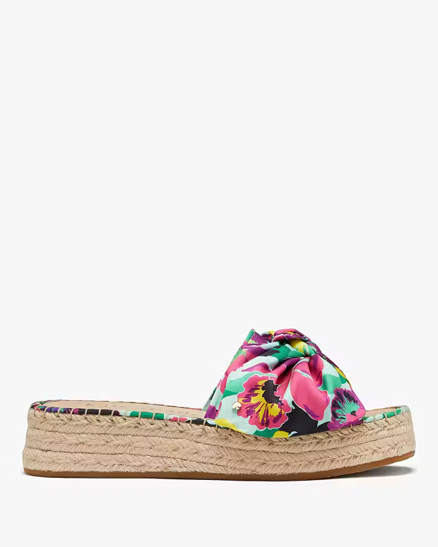 Lucie Orchid Bloom Espadrilles | Kate Spade (US)