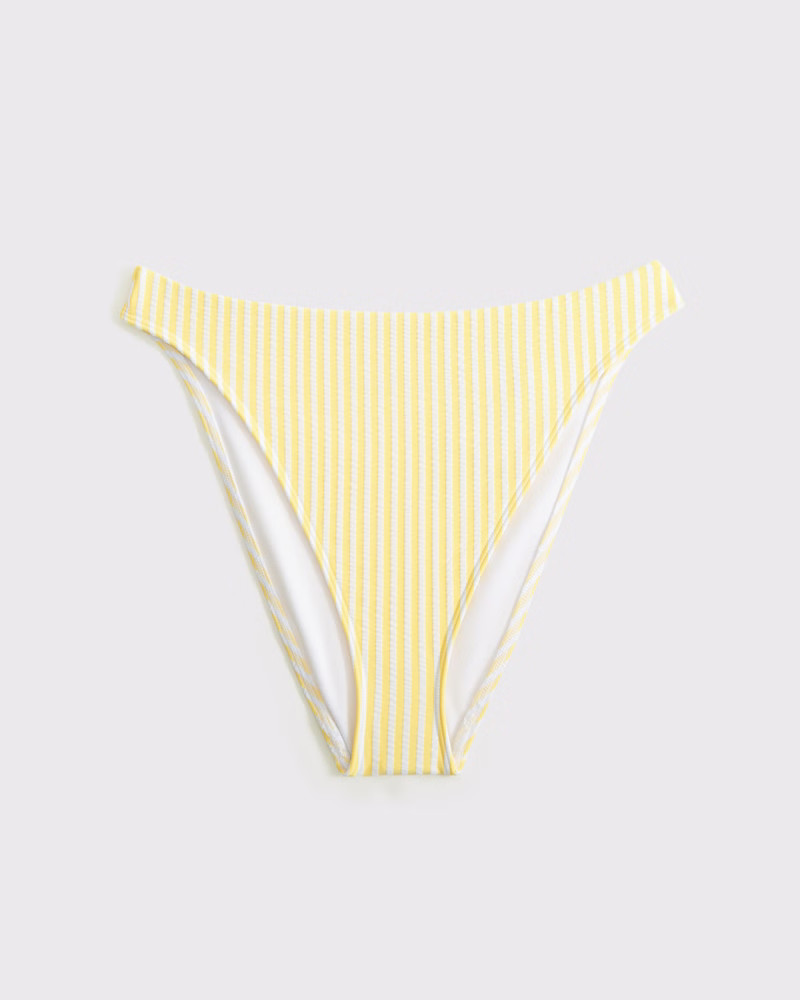 Women's Mid Rise High-Leg Moderate Bottom | Women's New Arrivals | Abercrombie.com | Abercrombie & Fitch (US)