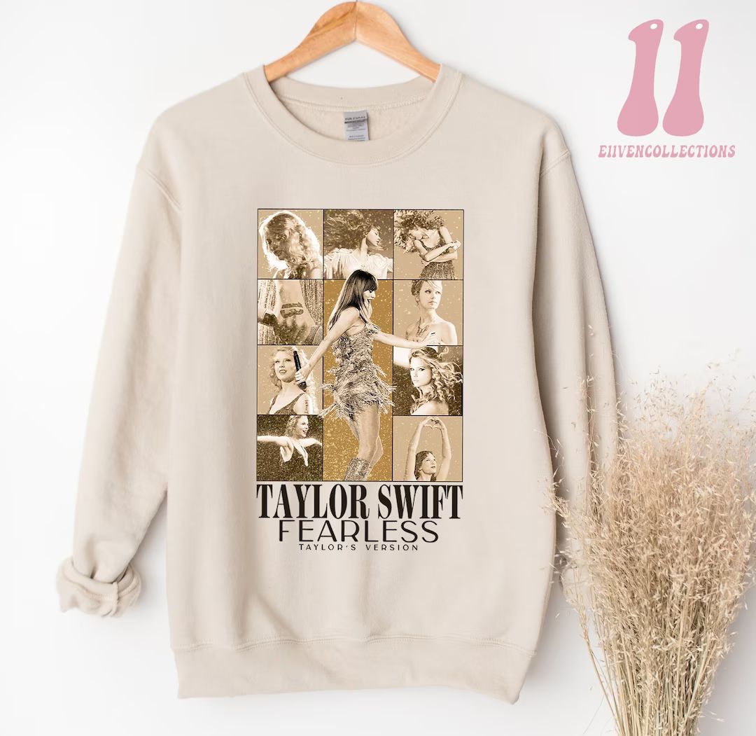 Taylor Swift Fealess Version Era Sweatshirt Fealess Shirt - Etsy | Etsy (US)