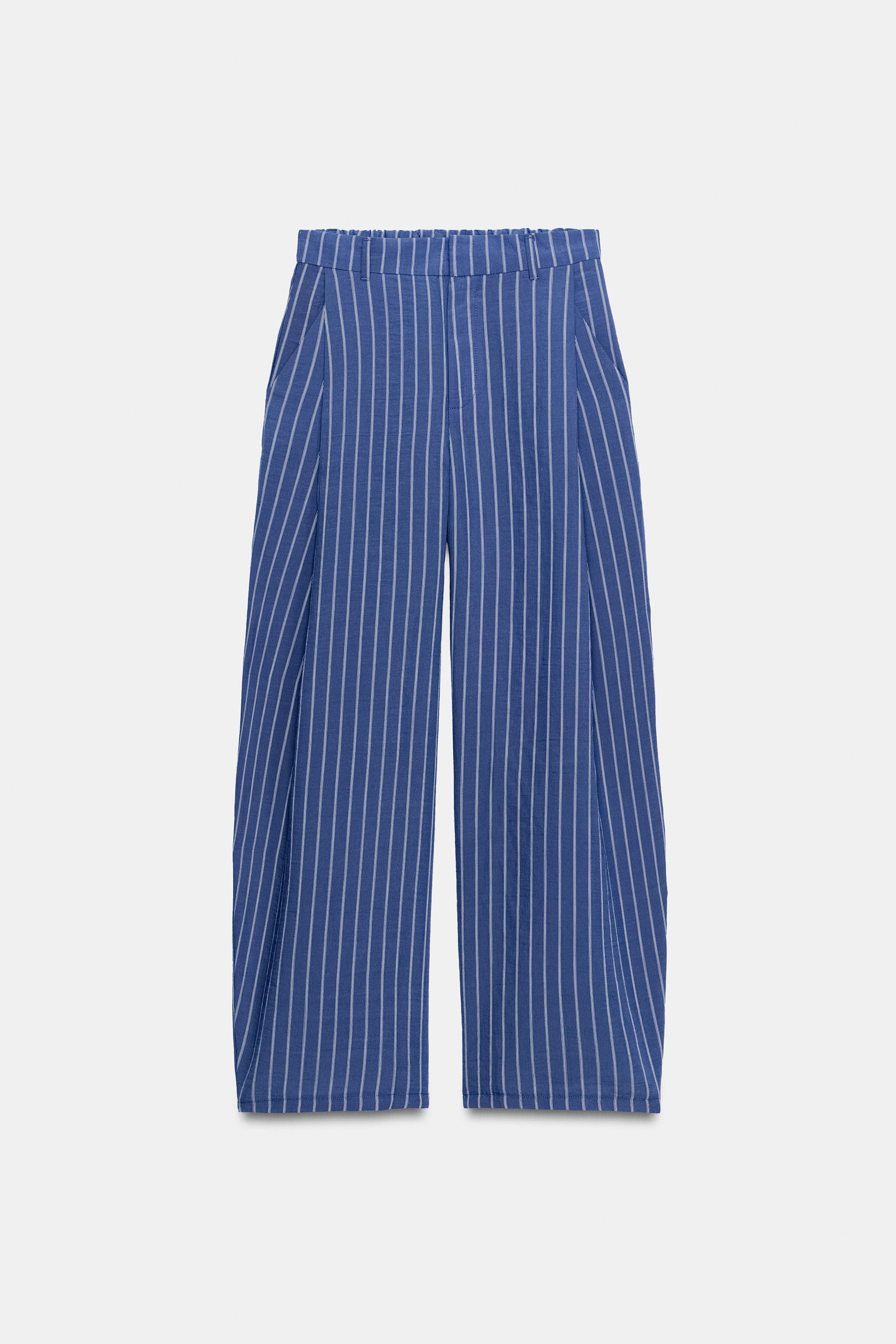 FLOWY PLEATED PANTS | Zara US
