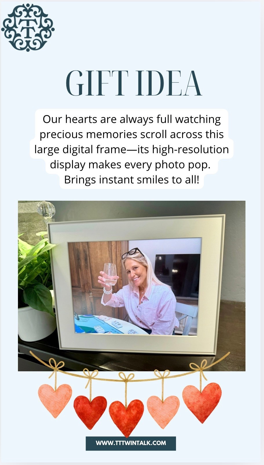 This frame perfectly displays photos of loved ones and shared memories. It is a beautiful focal point in any room and is a great gift idea for your valentine, bridal shower and even Mother’s Day! Truly a crowd pleaser  

s

#LTKOver40 #LTKHome #LTKValentine