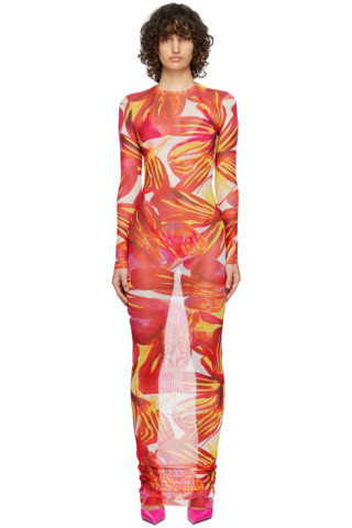 Pink High Tide Maxi Dress | SSENSE