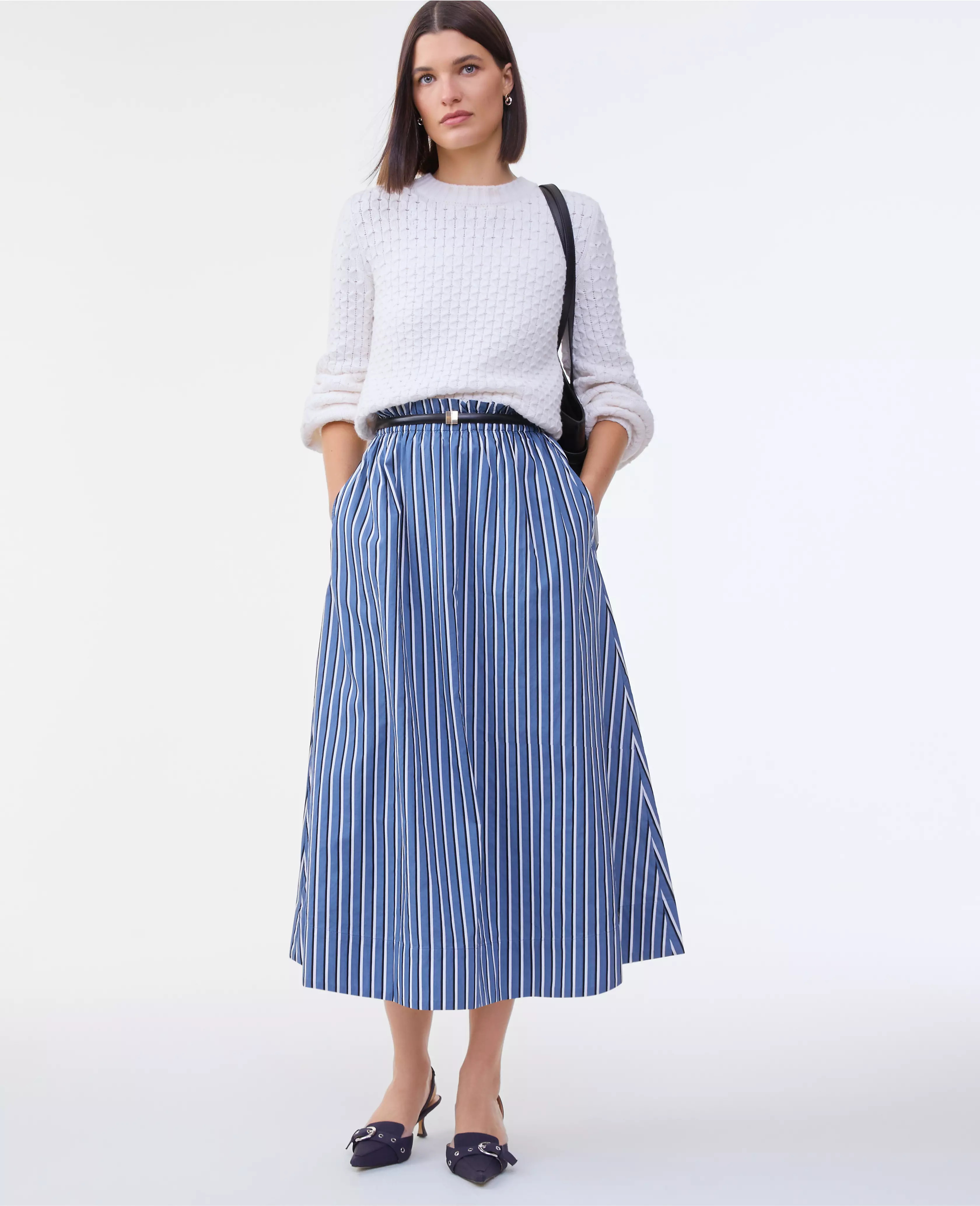 Striped Maxi Skirt | Ann Taylor