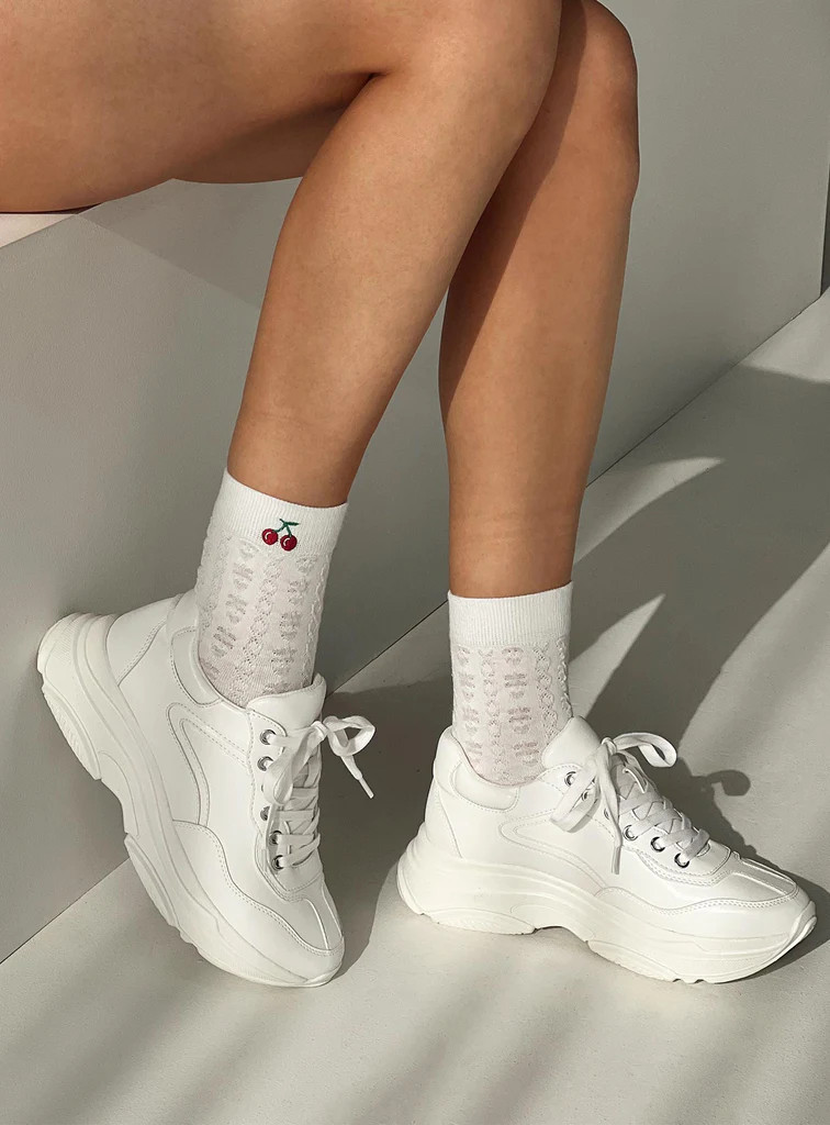 Katherine Sneakers White | Princess Polly US