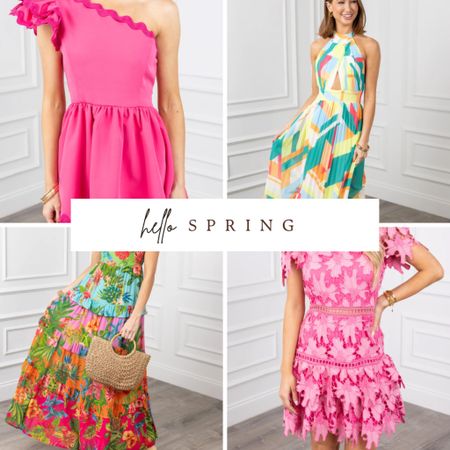 Spring dresses for showers, date night, travel and luncheons 

#LTKparties #LTKSeasonal #LTKover40