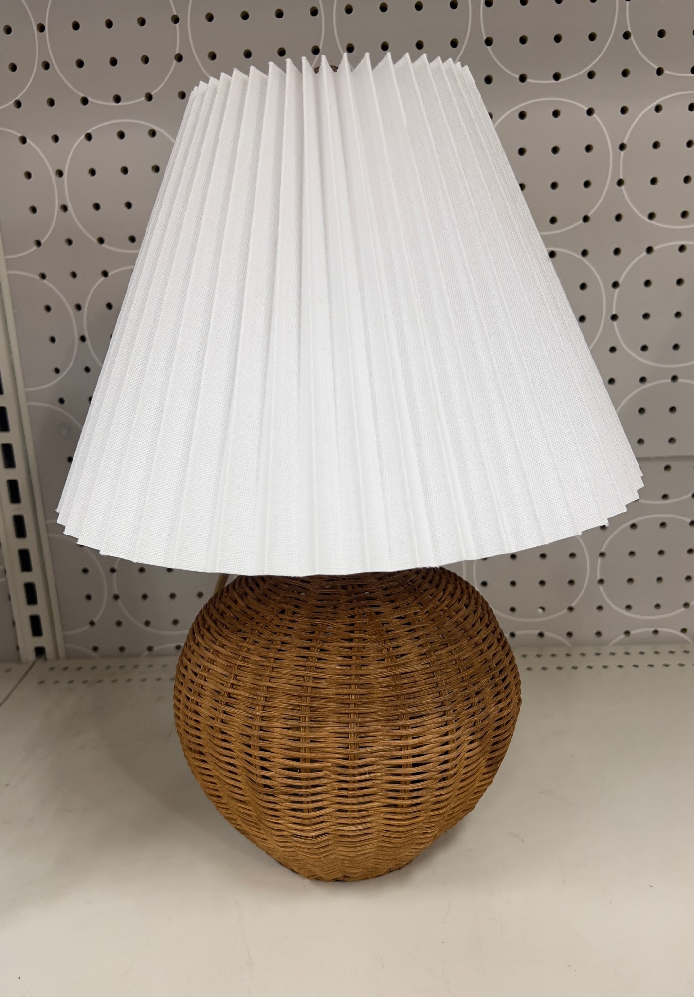 Studio McGee Rattan Lamp 
Pleated lampshade Rattan Lamp
Wicker lamp 

#LTKSaleAlert #LTKHome #LTKSeasonal