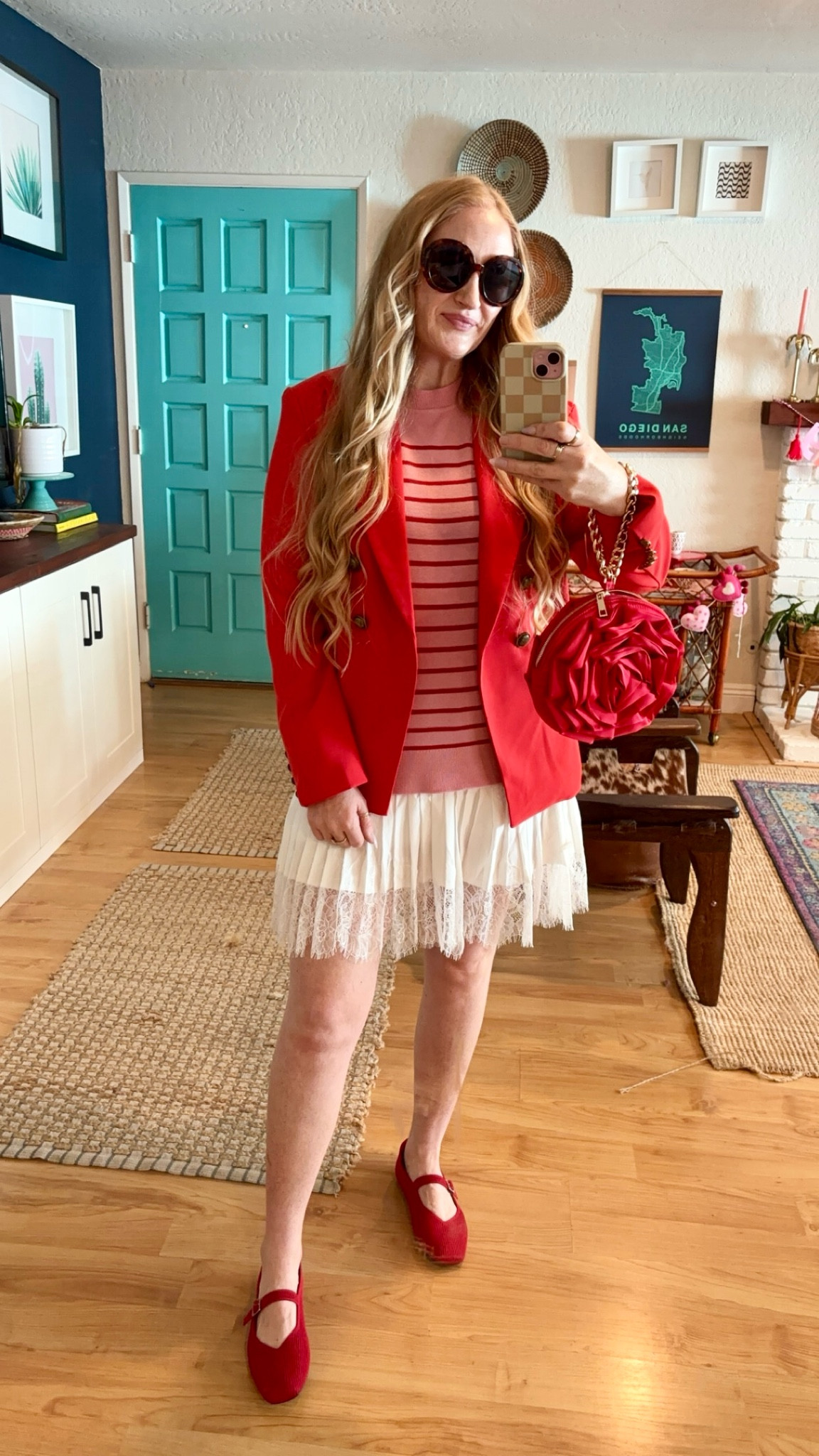 Amazon knits for Valentine’s Day 💕❤️ these are sooo soft and amazing quality for an affordable price point, one of my fav brands! 

Sizing at 150 lbs and 5’7” ⬇️
L in skirt
XL in striped Crewneck
M in blazer 

Amazon knits, valentines sweaters, Valentine’s Day sweaters, Valentine’s Day outfits, Valentine’s Day style, girly style, pink sweaters, pink and red sweater, pink and red outfit, Valentine’s Day style, Galentine’s outfit, cozy sweaters, spring sweaters, affordable sweaters, affordable dress, knit dress, Amazon style 

#LTKStyleTip #LTKFindsUnder50 #LTKFindsUnder100