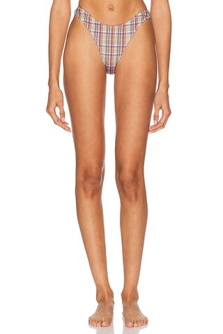 High Cut Cheeky Bikini Bottom | FWRD 