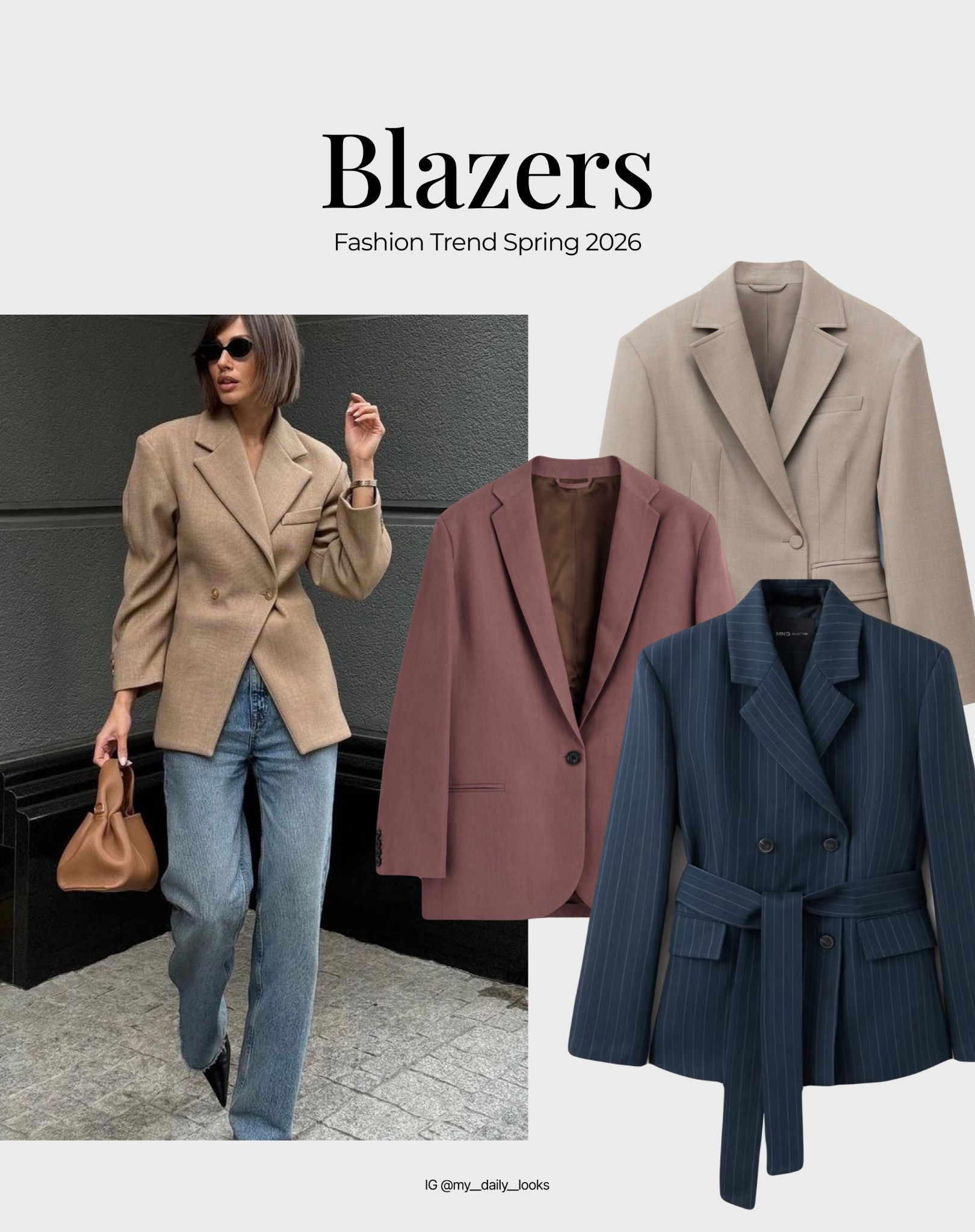 The Blazer Edit 🖤 

Tags: spring outfits, spring balzers, blazer looks, spring jacket, 2026 trends, workwear, H&M new-in, Mango new-in, spring summer outfits 2026, spring look, capsule wardrobe, high street.


#LTKworkwear #LTKspring #LTKstyletip