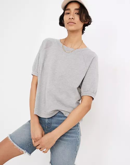 Short-Sleeve Sweatshirt | Madewell