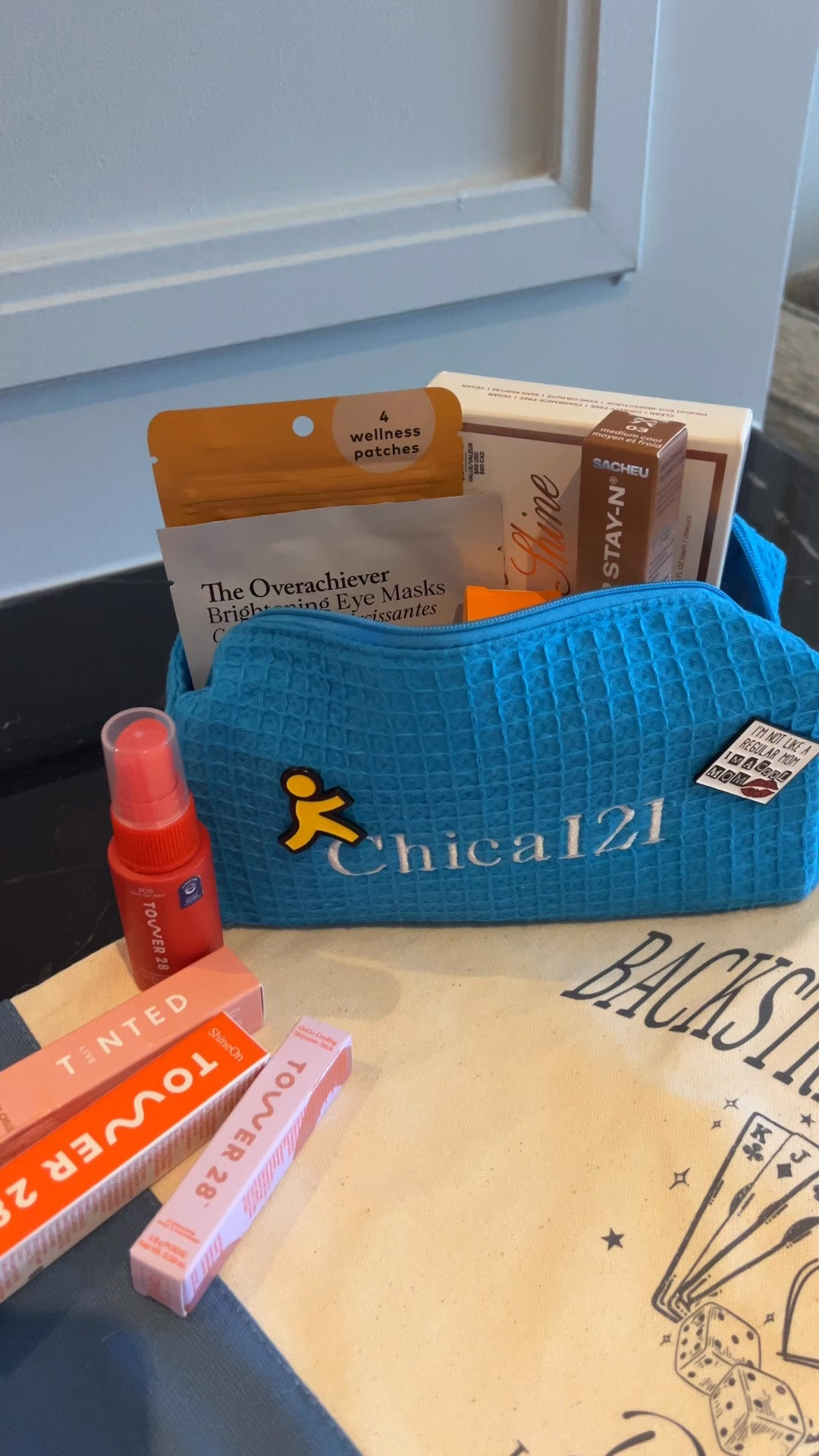Personlized Vegas welcome bags!!