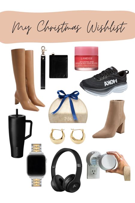 My Christmas wishlist can be used as a gift guide for your favorite woman in your life!

Gifts for her, Hoka running shoes, pura, Apple Watch band, gold hoop earrings, laneige lip sleeping mask, hatch restore 2, BrüMate era, Marc fisher bootie, sam Edelman boot, the denner wallet, beats wireless headphones, gift ideas, Christmas gifts

#LTKSeasonal #LTKGiftGuide #LTKHoliday