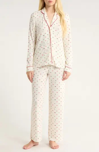 Brushed Hacci Pajamas | Nordstrom