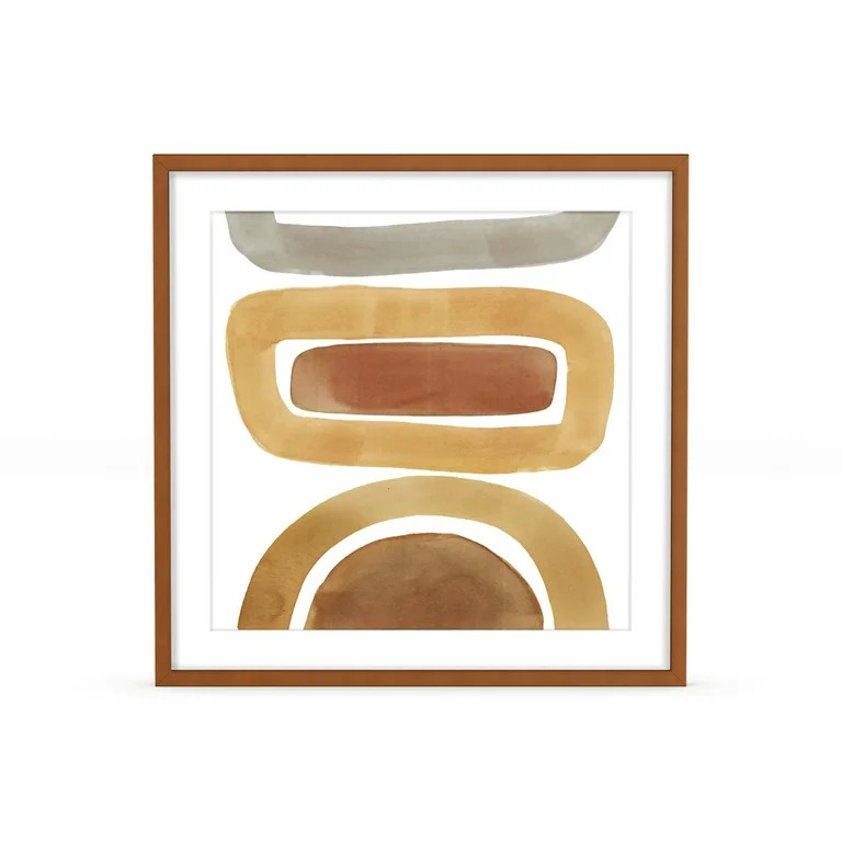 MoDRN Natural Boho Harmonious Framed Art Print | Walmart (US)