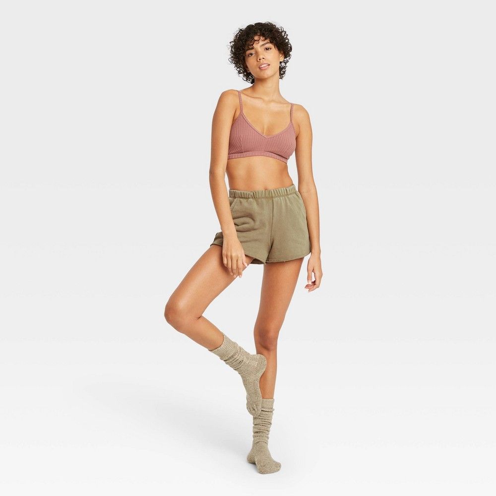 Women's French Terry Lounge Shorts - Colsie™ | Target