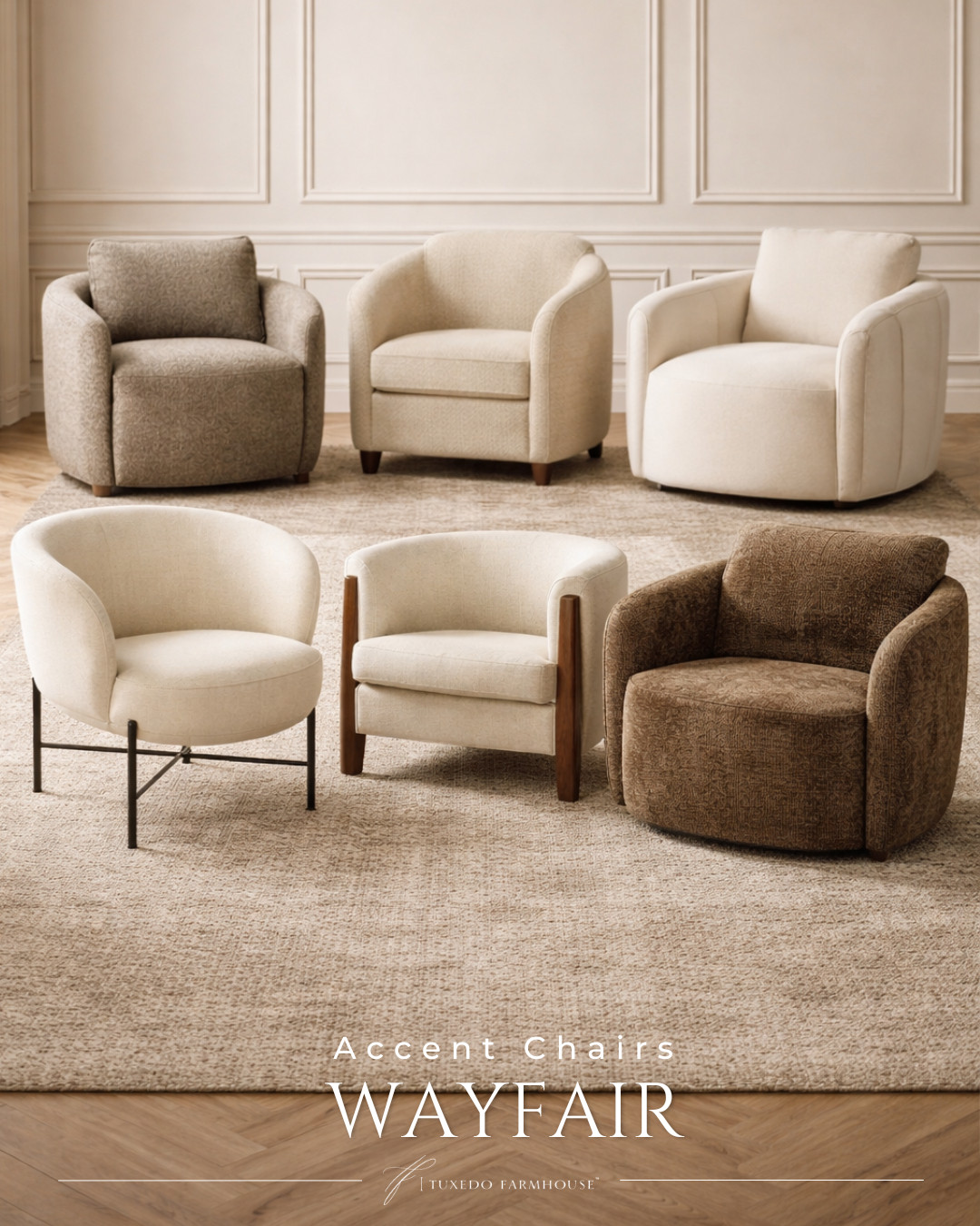 Wayfair - Accent Chairs 

Elevate your space with these stylish accent chairs! Perfect for adding a cozy touch to any room. 

 #LTKSeasonal #LTKHome