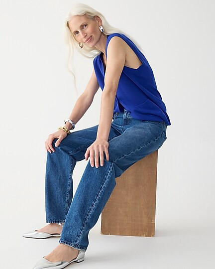 Slouchy-straight jean in Turney wash | J. Crew US