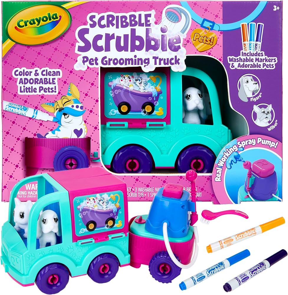 Scribble Scrubbie Pets! Beauty Salon Playset | Amazon (US)
