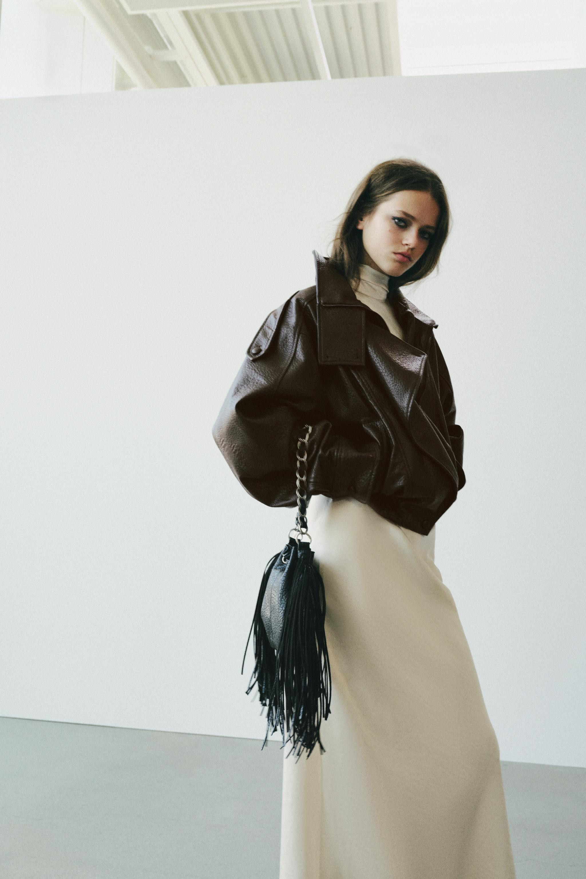 FAUX LEATHER JACKET | Zara US