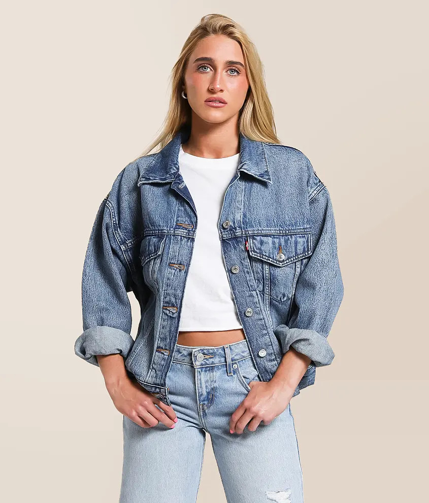 90s Denim Trucker Jacket | Buckle