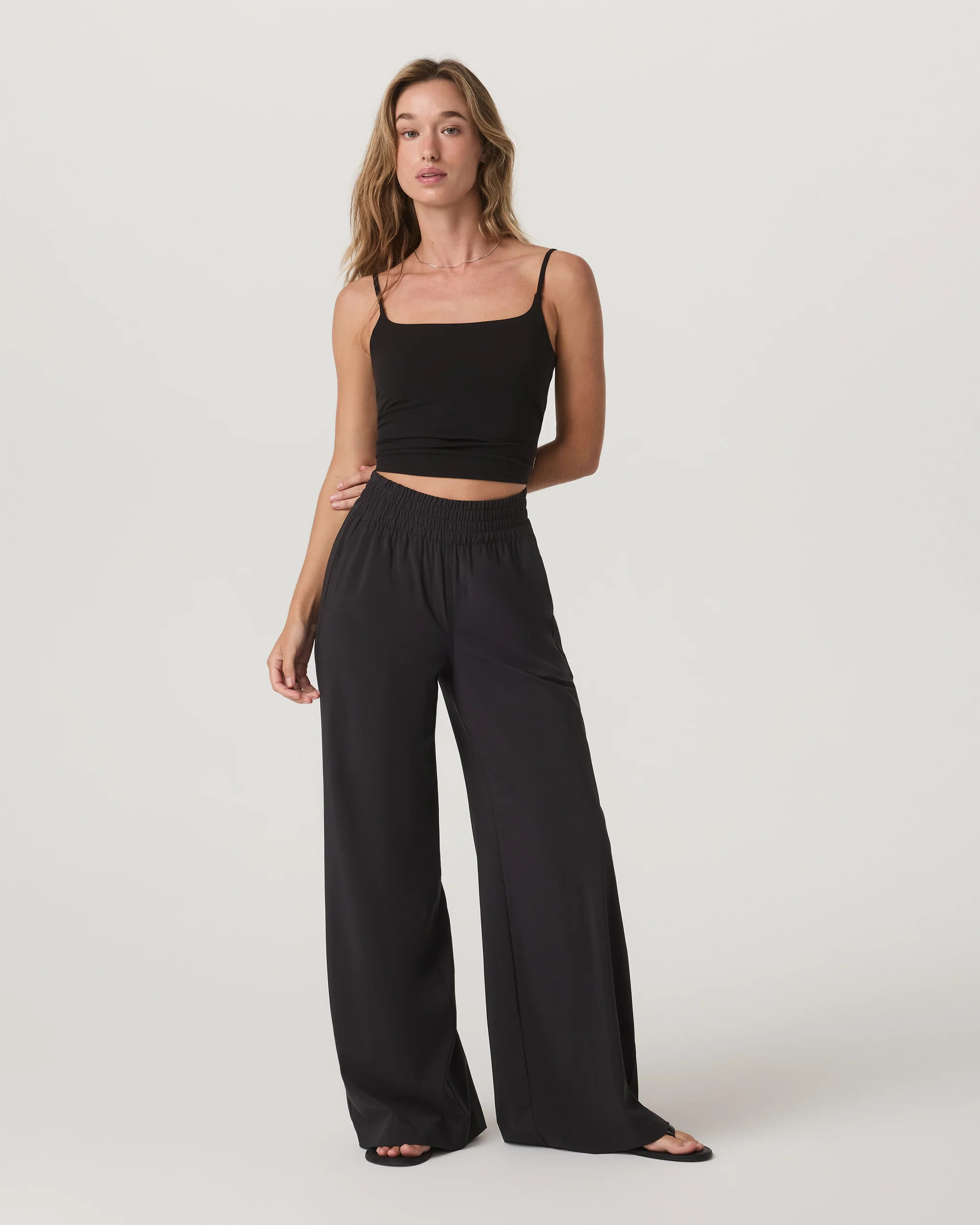 Villa Wideleg - Long – Black Tall Wide Leg Pants – Pants – Vuori | Vuori Clothing (US & Canada)