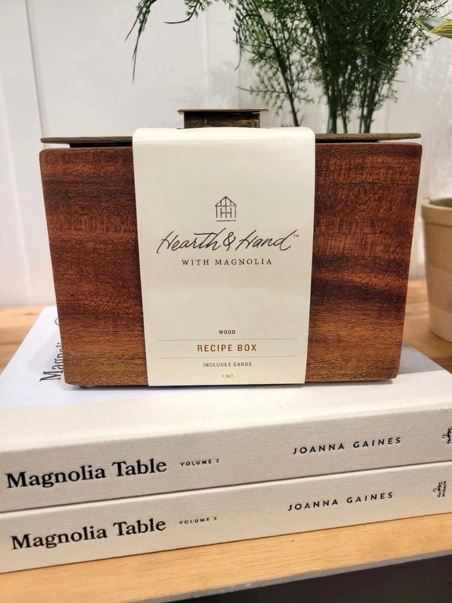 Hearth and Hand with Magnolia recipe box from Target (use your redcard for 5% off) - a wood / metal combo will FOREVER be my favorite 😍 Even if you don't have recipes this would still be such a cute decorative / storage box 🤪 Remember get a price drop notification if you heart a post/save a product 😉 

✨️ P.S. if you follow, like, share, save, subscribe, or shop my post (either here or @coffee&clearance).. thank you sooo much, I appreciate you! As always thanks sooo much for being here & shopping with me 🥹

| al fresca dining, sisterstudio, kathleen post, madewell, memorial day, memorial day outfits, memorial day sale, susiewright, graduation dress, travel outfit, meredith hudkins, wedding guest dress summer, country concert outfit, sisterstudio, summer outfits, travel outfit, summer outfits, sisterstudio, spring haul, summer dresses 2024, floor lamp, table lamp, lamps for table, living room lamp, 2024 trends, 2024 summer, threshold, studio mcgee, brightroom, mainstays, Thyme and Table, opalhouse, threshold, target decor, decorative storage, storage ideas | 

#LTKxelfCosmetics #LTKGiftGuide #LTKFestival #LTKSeasonal #LTKActive #LTKVideo #LTKU #LTKover40 #LTKhome #LTKsalealert #LTKmidsize #LTKparties #LTKfindsunder50 #LTKfindsunder100 #LTKstyletip #LTKbeauty #LTKfitness #LTKplussize #LTKworkwear #ltkunder100 #LTKswim #LTKtravel #LTKshoecrush #LTKitbag #LTKbaby#LTKbump #LTKkids #LTKfamily #LTKmens #LTKwedding #LTKbrasil #LTKaustralia #LTKAsia #LTKbaby #LTKbump #LTKfit #ltkunder50 #LTKeurope #liketkit @liketoknow.it https://liketk.it/4AKp7