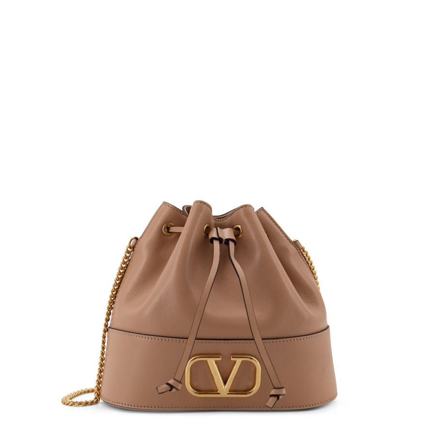 Valentino Garavani Leather Bucket Bag With Vlogo Signature | Jomashop.com & JomaDeals.com