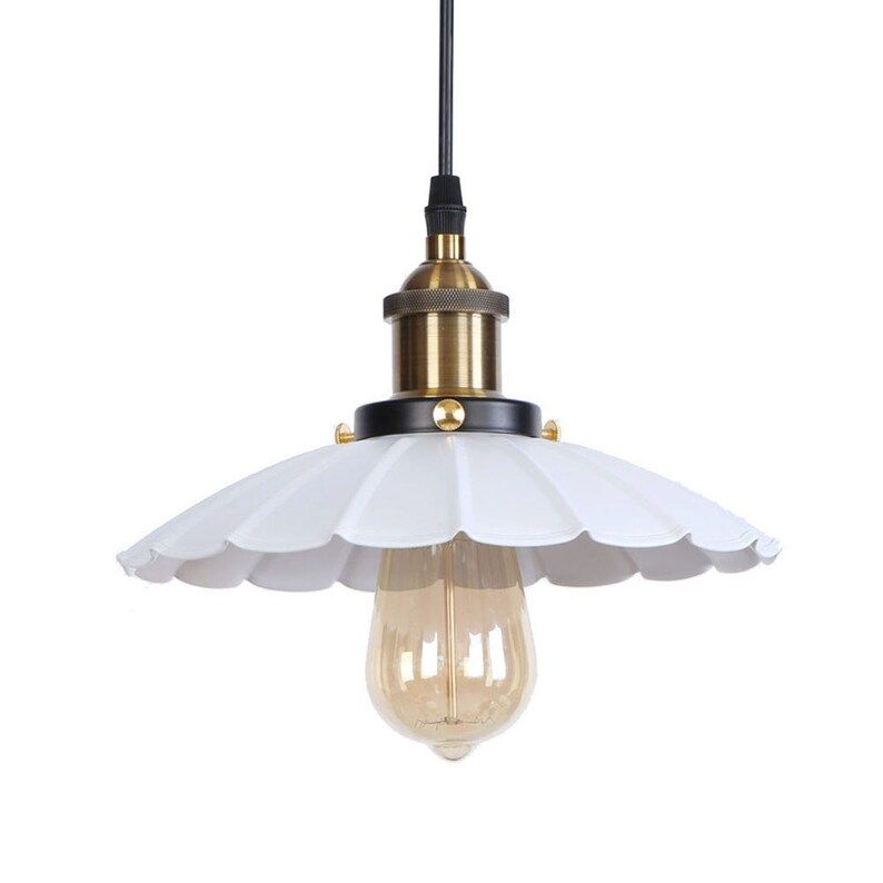 Pendant Lighting - Metal Shade - Kitchen Pendant - Hanging Light - Industrial Lighting - Farmhous... | Etsy (CAD)