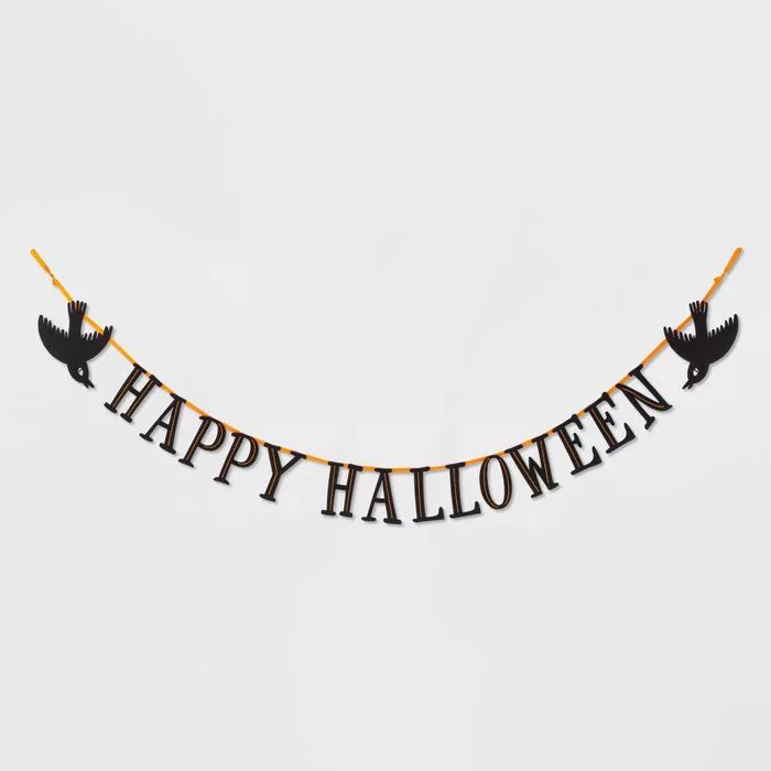 Felt Happy Halloween Garland - Hyde & EEK! Boutique™ | Target