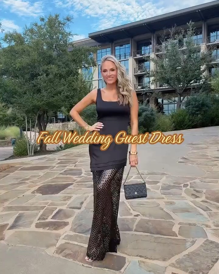Gorgeous fall wedding guest dress 🍁🖤 wearing 4 get 35% off with email

#LTKootd #LTKOver40 #LTKSaleAlert