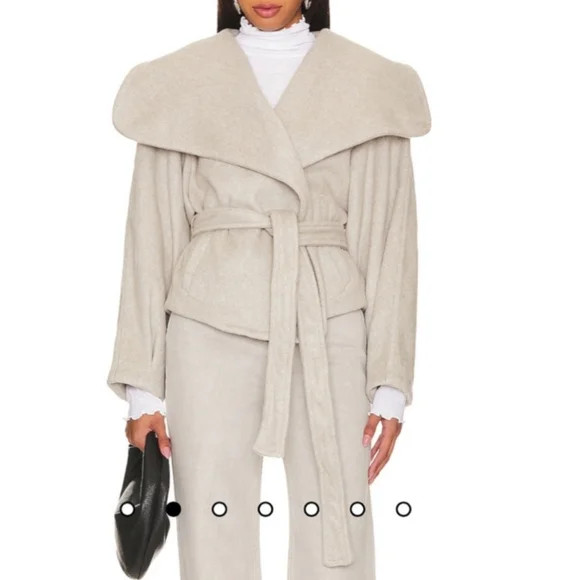 {NWOT} Free People Mina Jacket in Heathered Coffee, Large | Poshmark