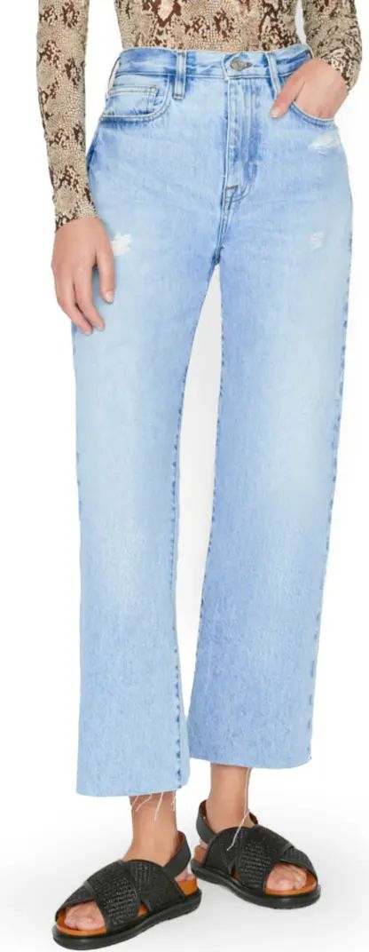 Le Jane Crop Wide Leg Jeans | Nordstrom
