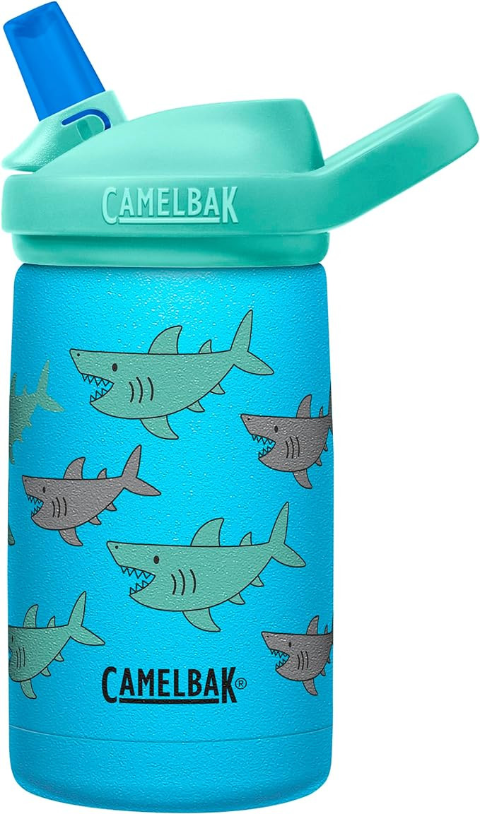 CamelBak Eddy+ Kids Water Bottle with Straw, Insulated Stainless Steel - Leak-Proof When Closed | Amazon (US)