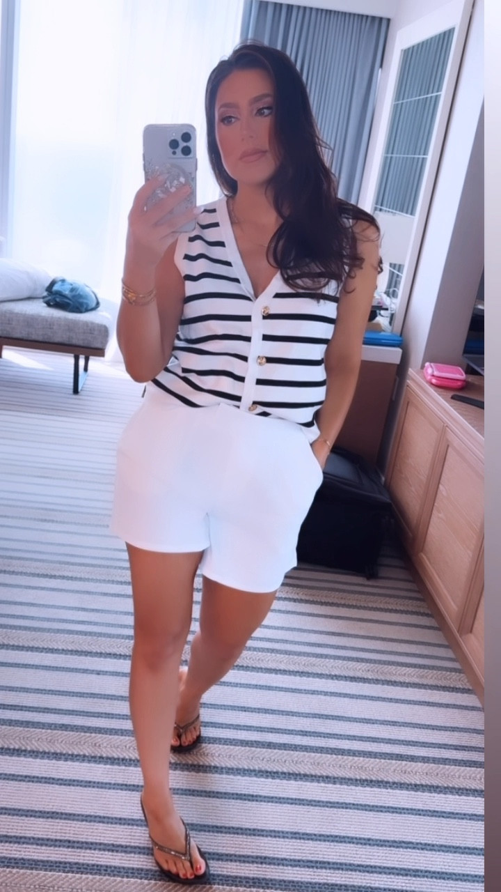 LILLUSORY Vest for Women Striped … curated