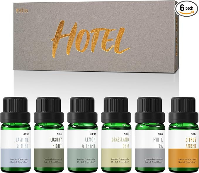 Fragrance Oils, MitFlor Hotel Collection Diffuser Oil for Home, Soap & Candle Making Scents, Arom... | Amazon (US)