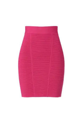 Ottoman Rib Mini Skirt | Rent the Runway