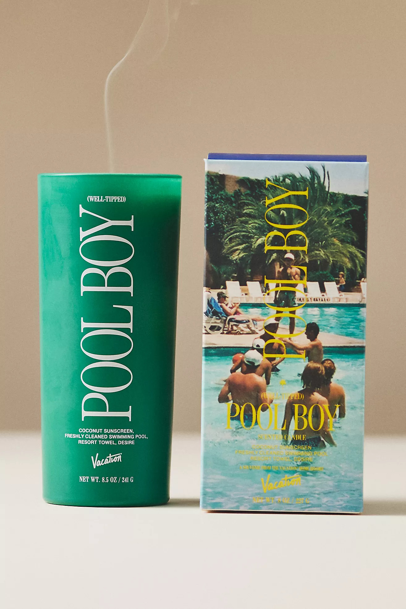 Vacation Pool Boy Fruity Boxed Candle | Anthropologie (US)